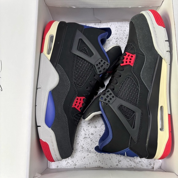 Brand New Retro 4 Rare Air -Men’s Stylish Sneakers Trainers w/ White Letter - Picture 10 of 10